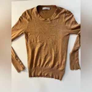 Zara camel colored sweater. Size S‎